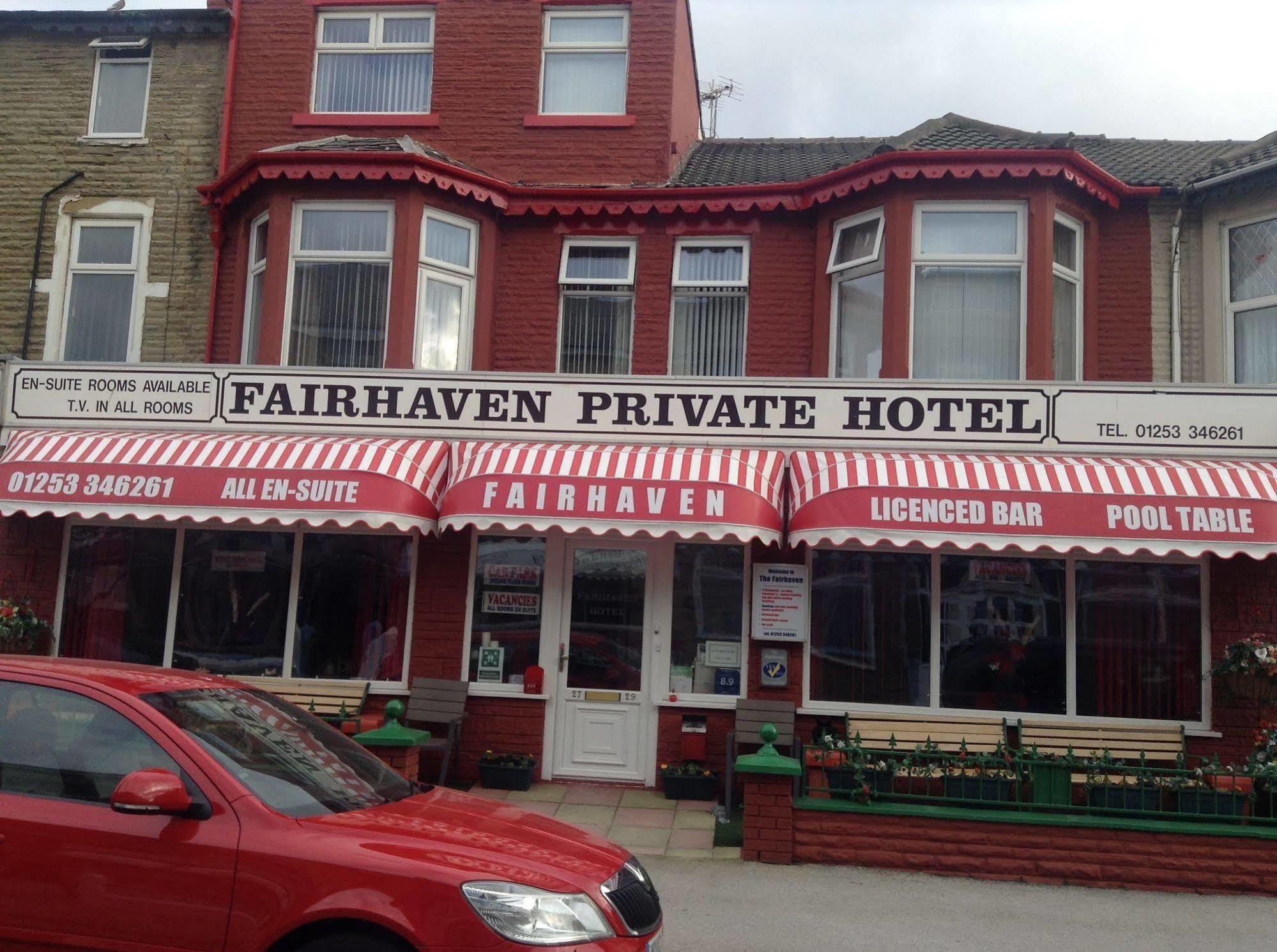 Fairhaven Hotel On Woodfield Road Blackpool Bagian luar foto